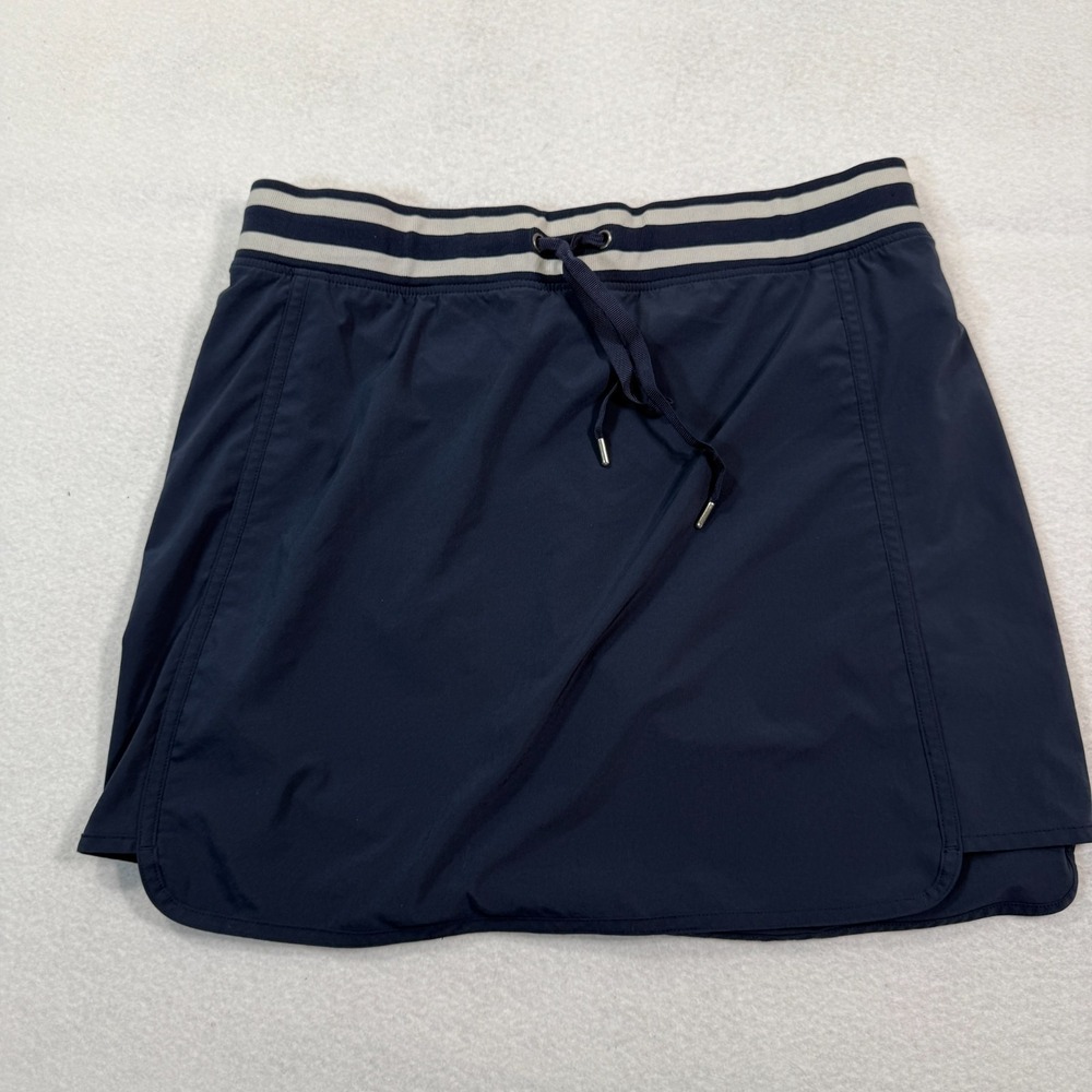 Athleta Sonara Skort Women Small Navy Blue Golf Lined‎ Shorts Skirt